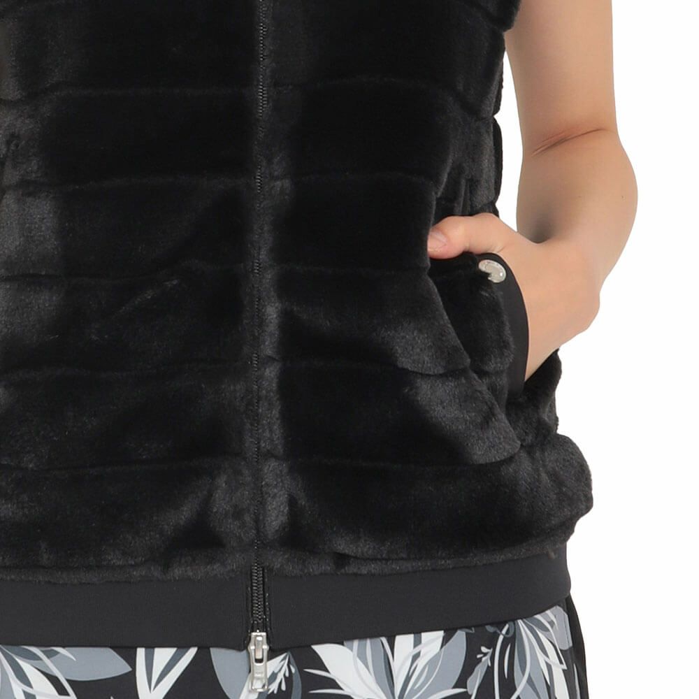 キャロウェイ Callaway　レディース スターストレッチ ファー ベスト C25216201　2025年モデル 詳細4