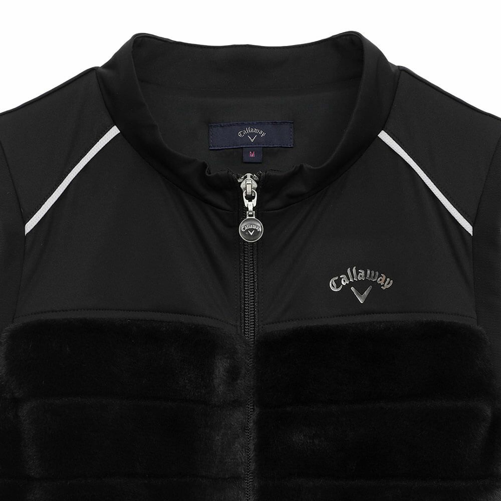 キャロウェイ Callaway　レディース スターストレッチ ファー ベスト C25216201　2025年モデル 詳細5