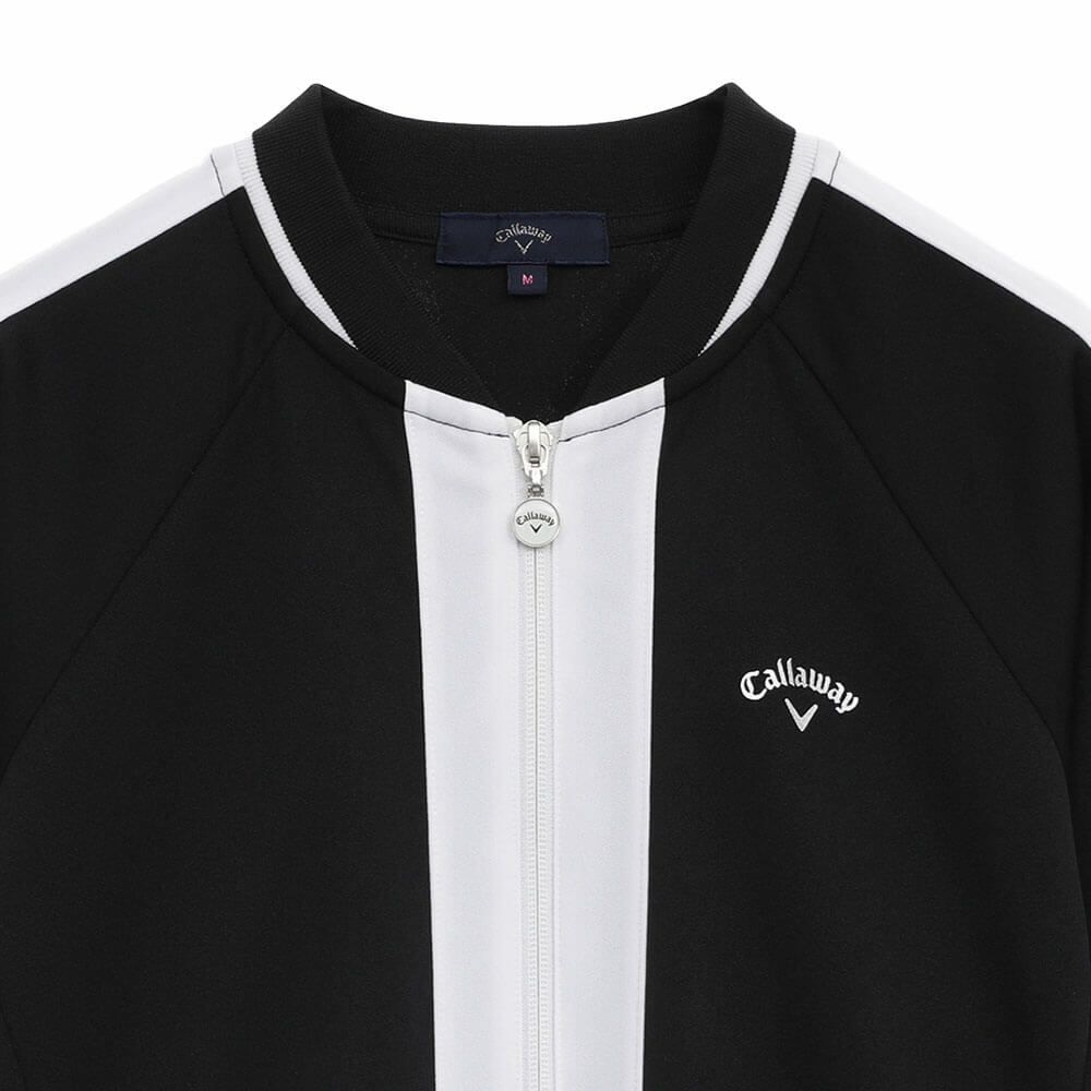 キャロウェイ Callaway　レディース ダブルニット 長袖 フルジップ スウェット C25217202　2025年モデル 詳細5