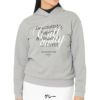 キャロウェイ Callaway　レディース 長袖 プルオーバー スウェット パーカー C25217204　2025年モデル グレー