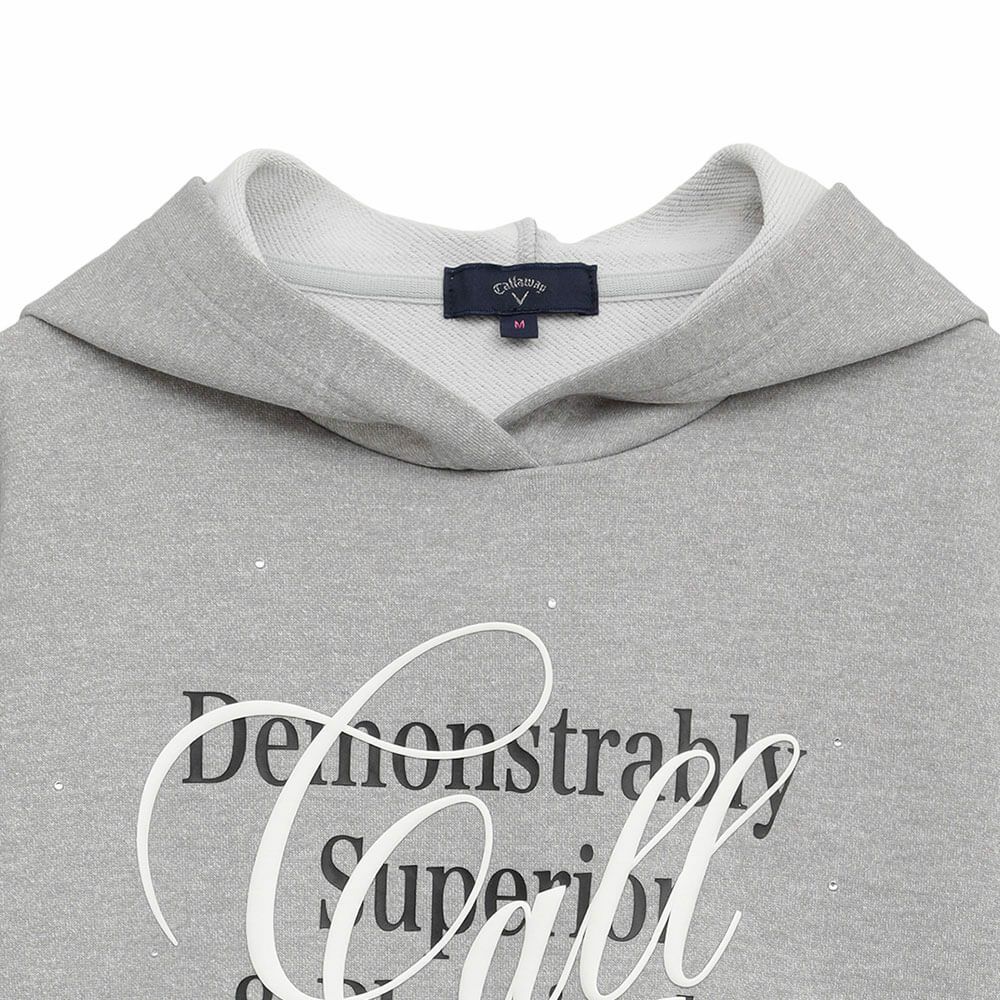 キャロウェイ Callaway　レディース 長袖 プルオーバー スウェット パーカー C25217204　2025年モデル 詳細4