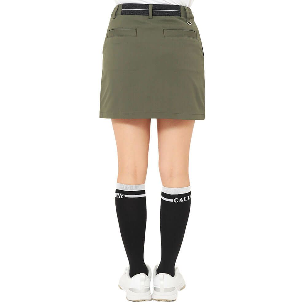 キャロウェイ Callaway　レディース 8WAY ストレッチ ショートパンツ スカート C25228201　2025年モデル カーキ 詳細2
