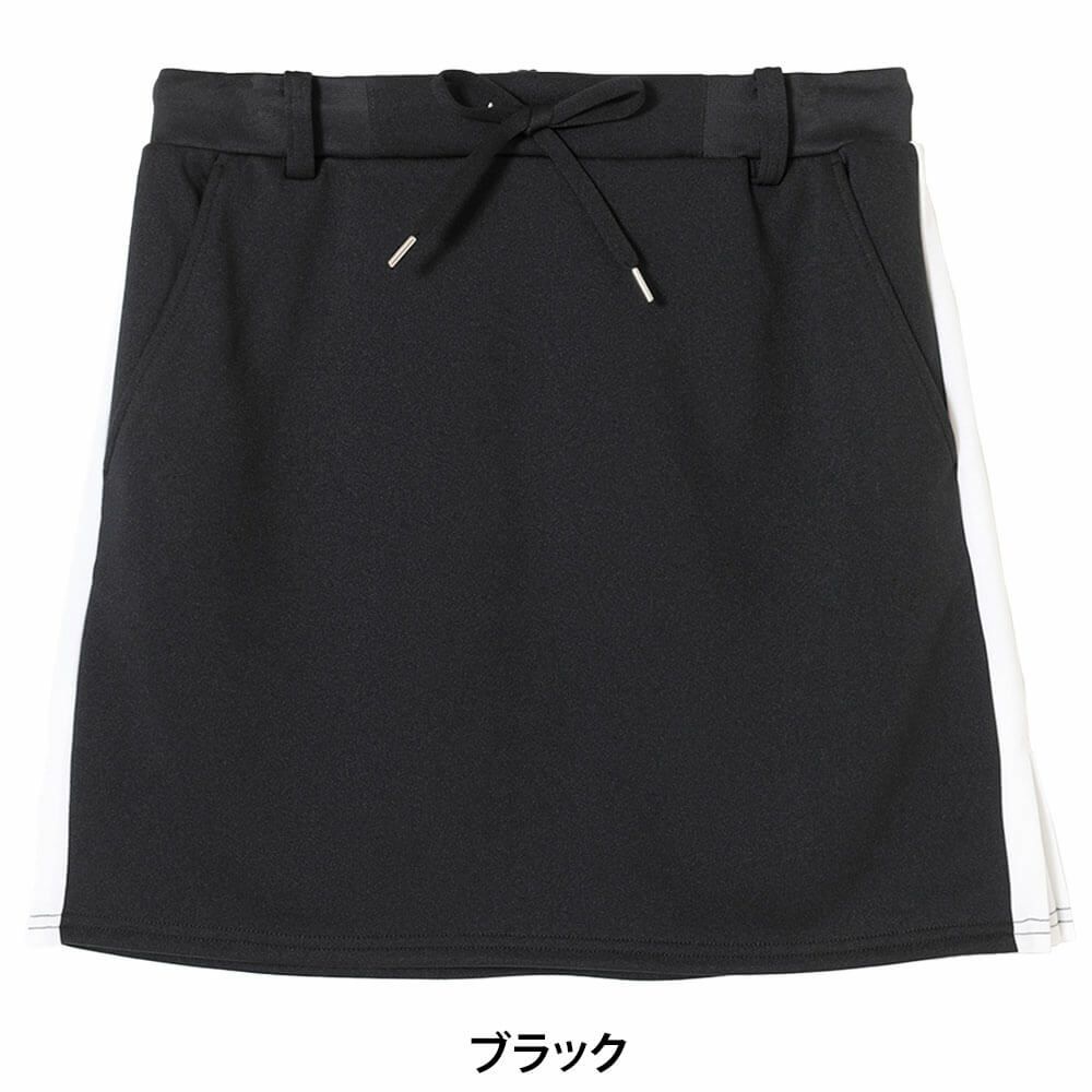 キャロウェイ Callaway　レディース ダブルニット スカート C25228203　2025年モデル ブラック 詳細1