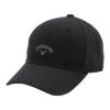 キャロウェイ Callaway　メンズ コットン カルゼ キャップ C25291103 1010 ブラック　2025年モデル ブラック