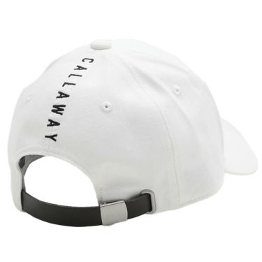 キャロウェイ Callaway　メンズ コットン カルゼ キャップ C25291103 1030 ホワイト　2025年モデル ホワイト 詳細2