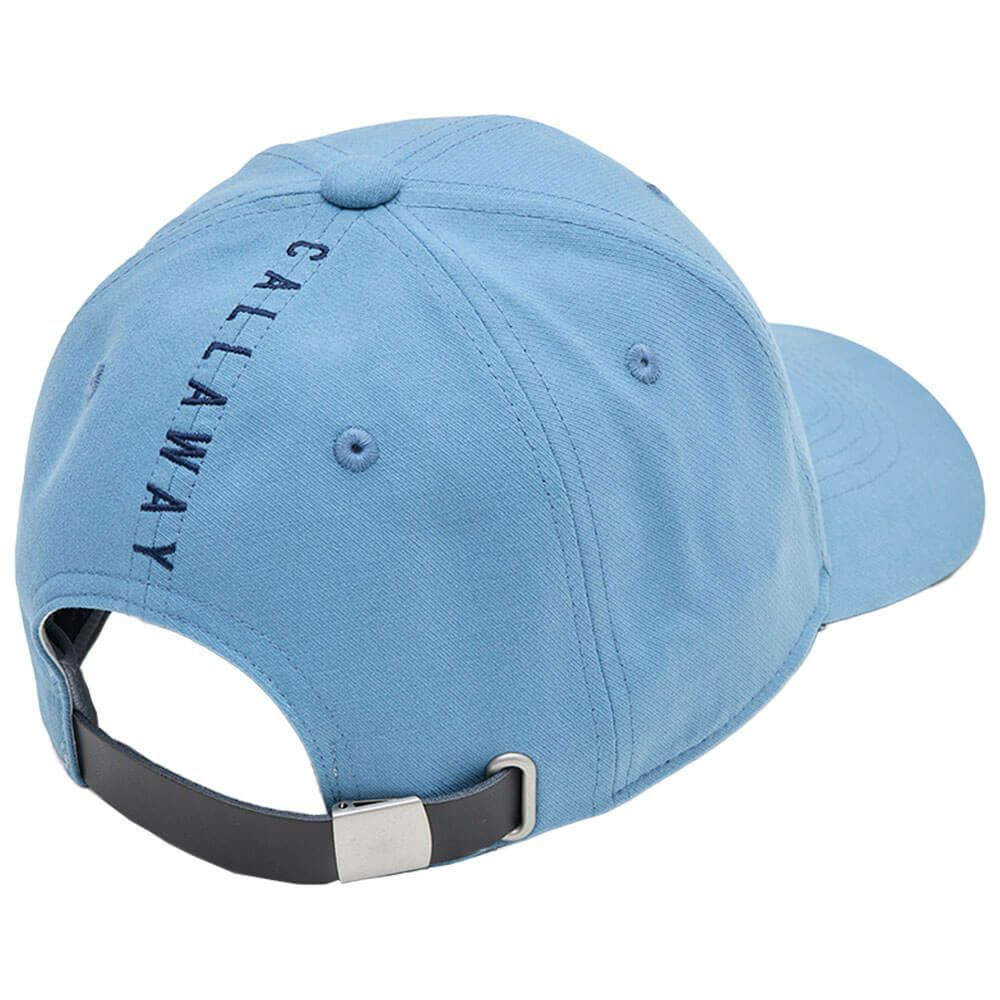 キャロウェイ Callaway　メンズ コットン カルゼ キャップ C25291103 1110 ブルー　2025年モデル ブルー 詳細2