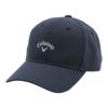 キャロウェイ Callaway　メンズ コットン カルゼ キャップ C25291103 1120 ネイビー　2025年モデル ネイビー