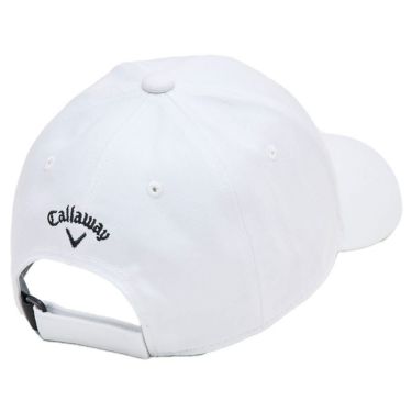 キャロウェイ Callaway　メンズ メッセージ ロゴ キャップ C25291105 1030 ホワイト　2025年モデル ホワイト 詳細2