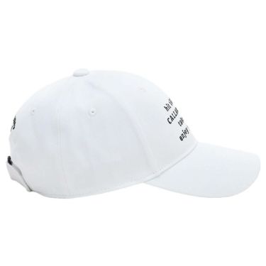 キャロウェイ Callaway　メンズ メッセージ ロゴ キャップ C25291105 1030 ホワイト　2025年モデル ホワイト 詳細3