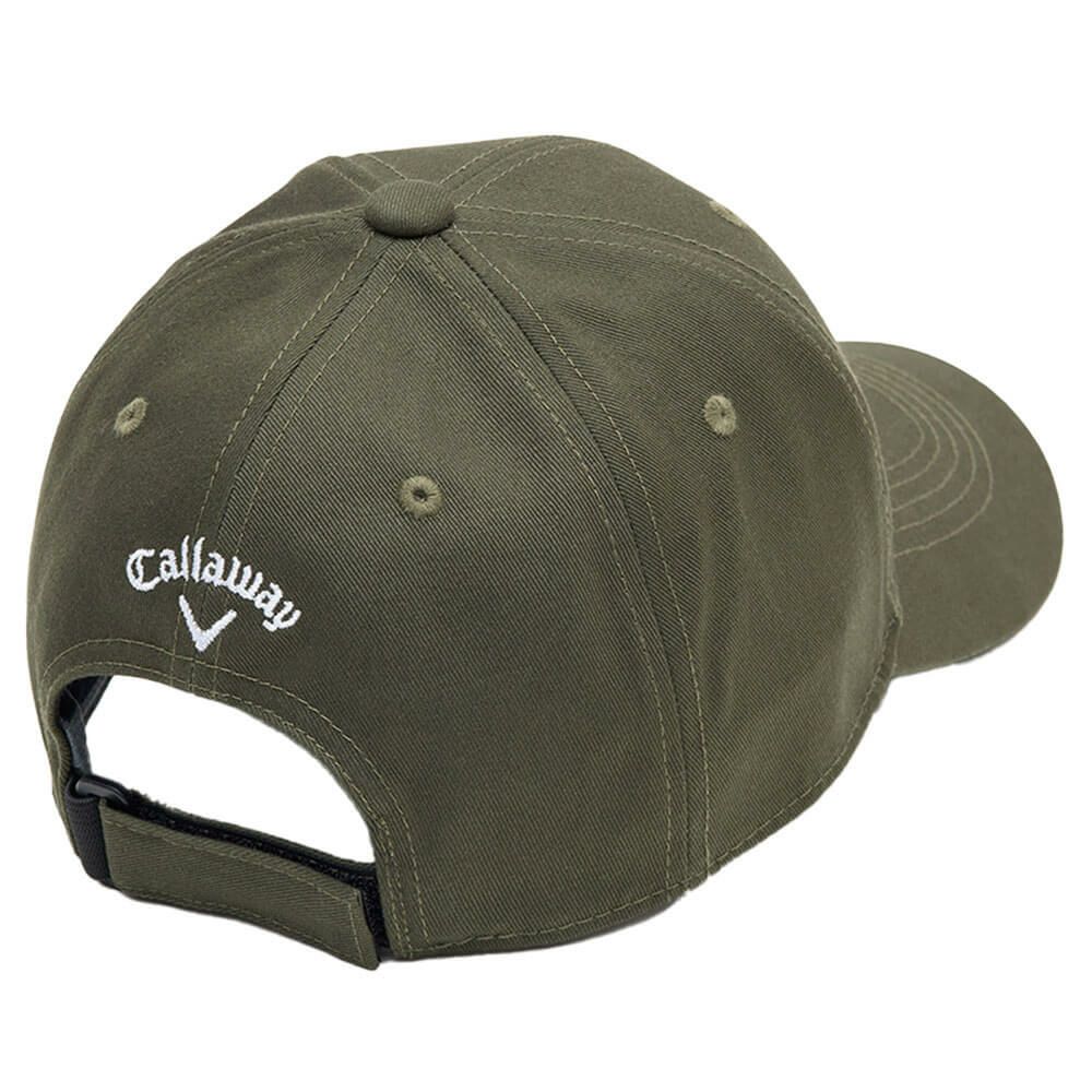 キャロウェイ Callaway　メンズ メッセージ ロゴ キャップ C25291105 1180 カーキ　2025年モデル カーキ 詳細2