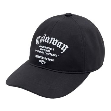 キャロウェイ Callaway　レディース ロゴ キャップ C25291203 1010 ブラック　2025年モデル ブラック