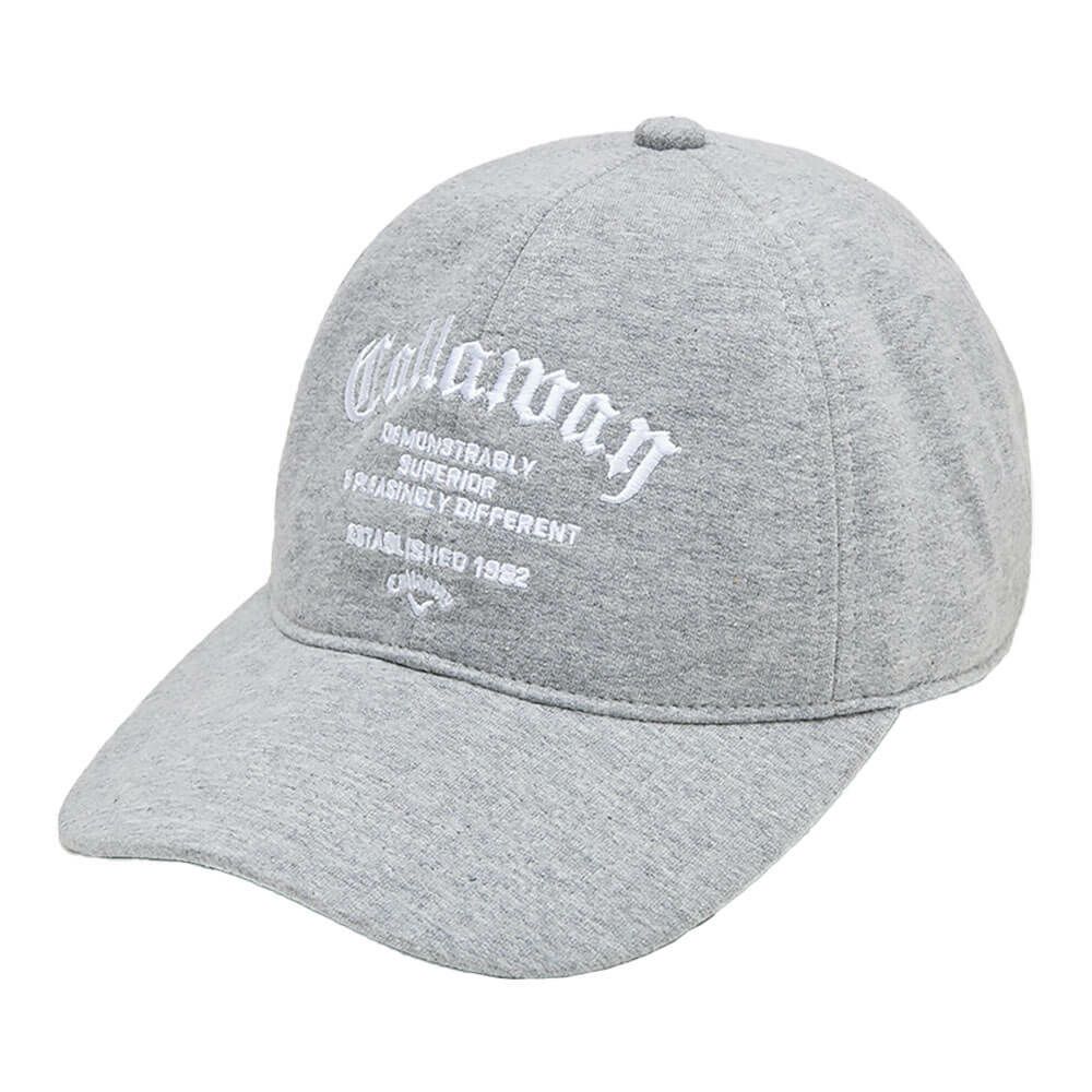 キャロウェイ Callaway　レディース ロゴ キャップ C25291203 1021 グレー　2025年モデル グレー