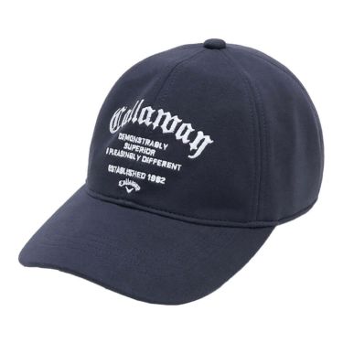 キャロウェイ Callaway　レディース ロゴ キャップ C25291203 1120 ネイビー　2025年モデル ネイビー