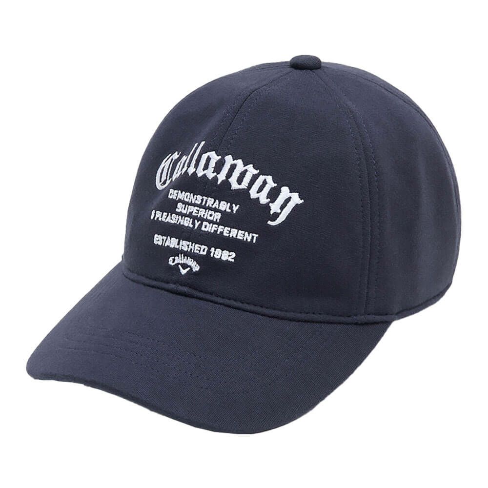 キャロウェイ Callaway　レディース ロゴ キャップ C25291203 1120 ネイビー　2025年モデル ネイビー