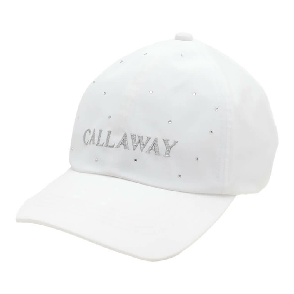 キャロウェイ Callaway　レディース キャップ C25291206 1030 ホワイト　2025年モデル ホワイト