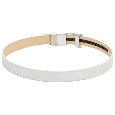 キャロウェイ Callaway　レディース CGセレーションバックル ベルト C25292200 1030 ホワイト　2025年モデル ホワイト 詳細2