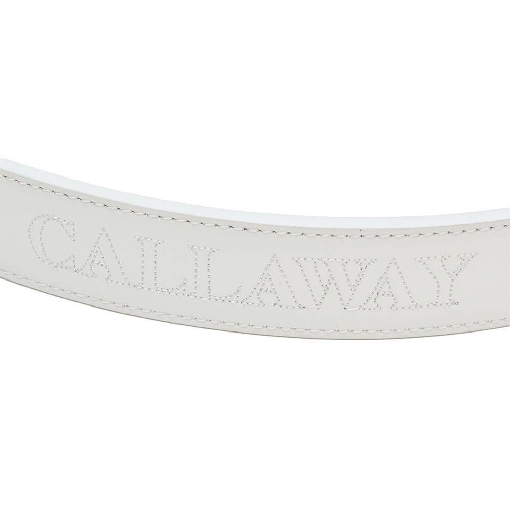 キャロウェイ Callaway　レディース CGセレーションバックル ベルト C25292200 1030 ホワイト　2025年モデル ホワイト 詳細6