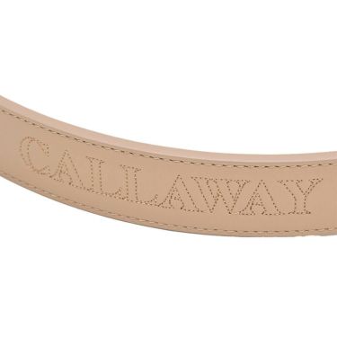 キャロウェイ Callaway　レディース CGセレーションバックル ベルト C25292200 1040 ベージュ　2025年モデル ベージュ 詳細6