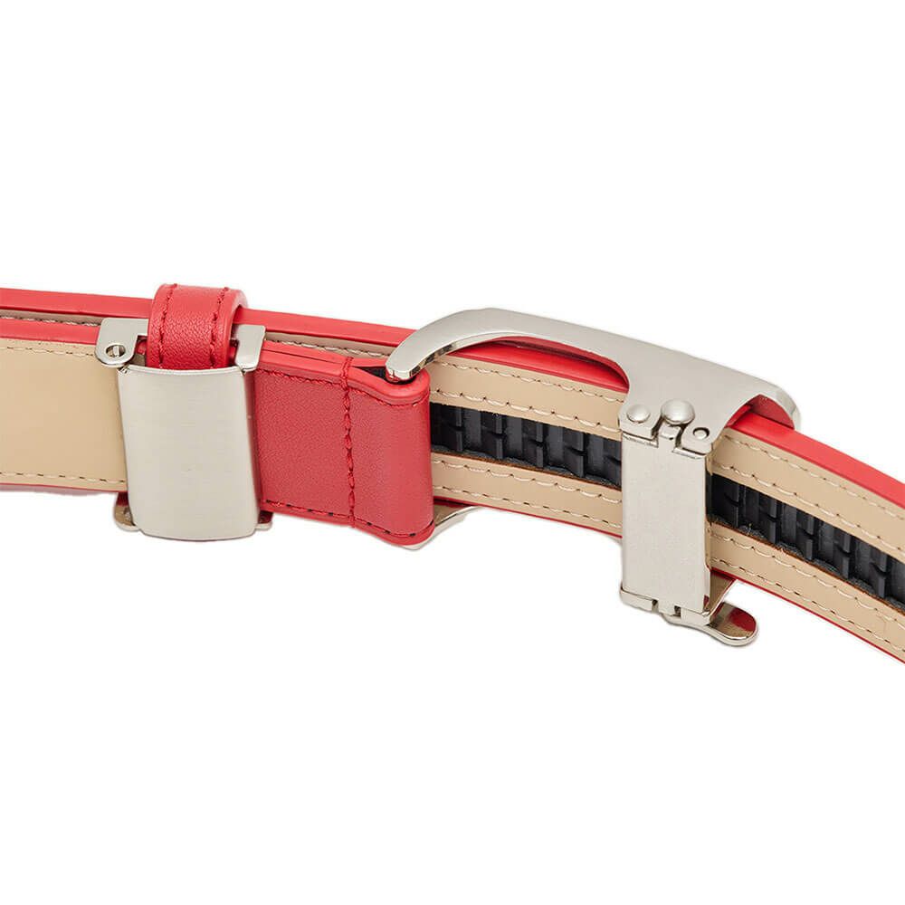 キャロウェイ Callaway　レディース CGセレーションバックル ベルト C25292200 1100 レッド　2025年モデル レッド 詳細4