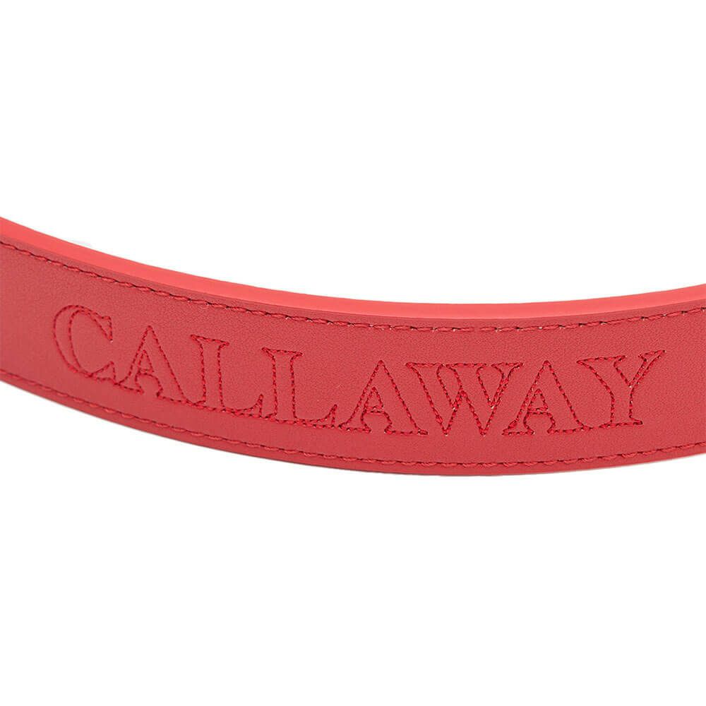 キャロウェイ Callaway　レディース CGセレーションバックル ベルト C25292200 1100 レッド　2025年モデル レッド 詳細6