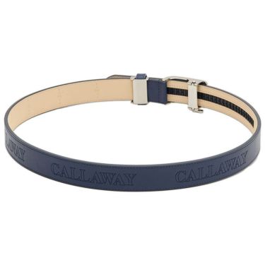 キャロウェイ Callaway　レディース CGセレーションバックル ベルト C25292200 1120 ネイビー　2025年モデル ネイビー 詳細2