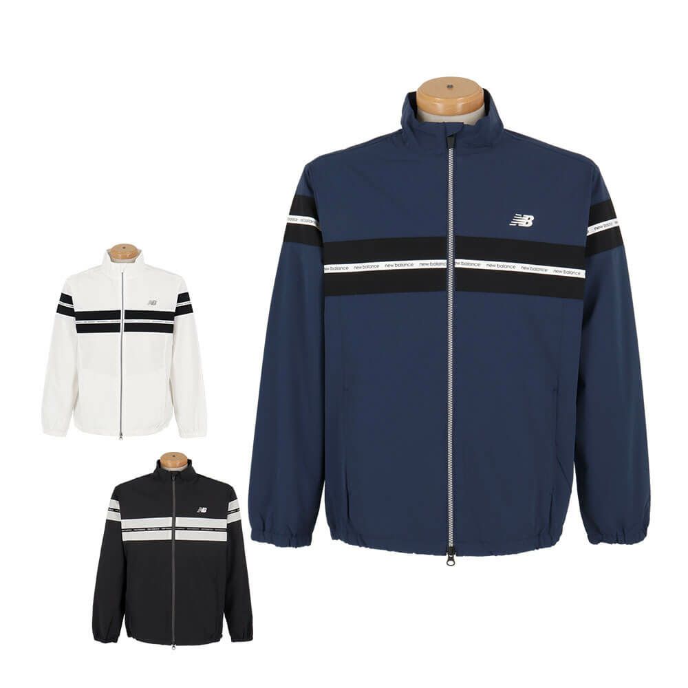 ニューバランスゴルフ　メンズ 長袖 フルジップ ウインド ブルゾン 012-5220001　2025年モデル 詳細1