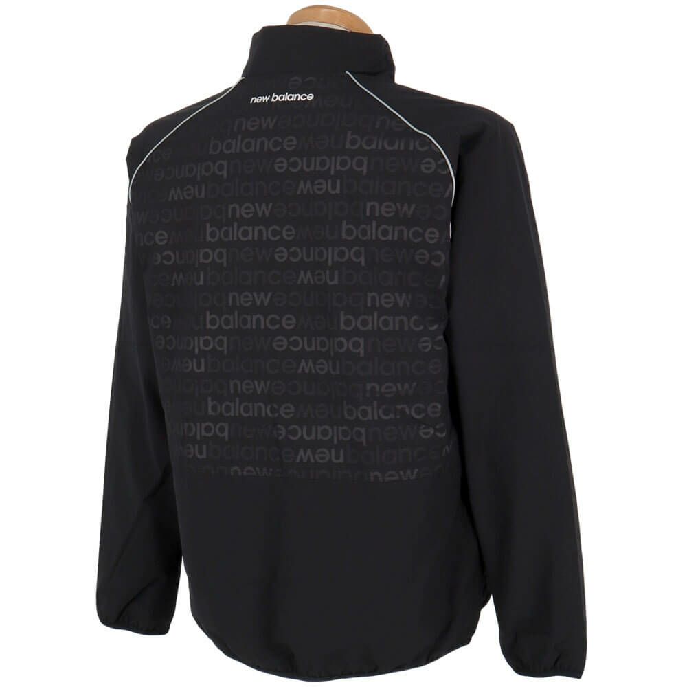 ニューバランスゴルフ　メンズ マットタフタ ロゴエンボス×ソリッド 長袖 ブルゾン 012-5220004　2025年モデル 詳細1 詳細3