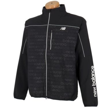 ニューバランスゴルフ　メンズ マットタフタ ロゴエンボス×ソリッド 長袖 ブルゾン 012-5220004　2025年モデル 詳細1 詳細4