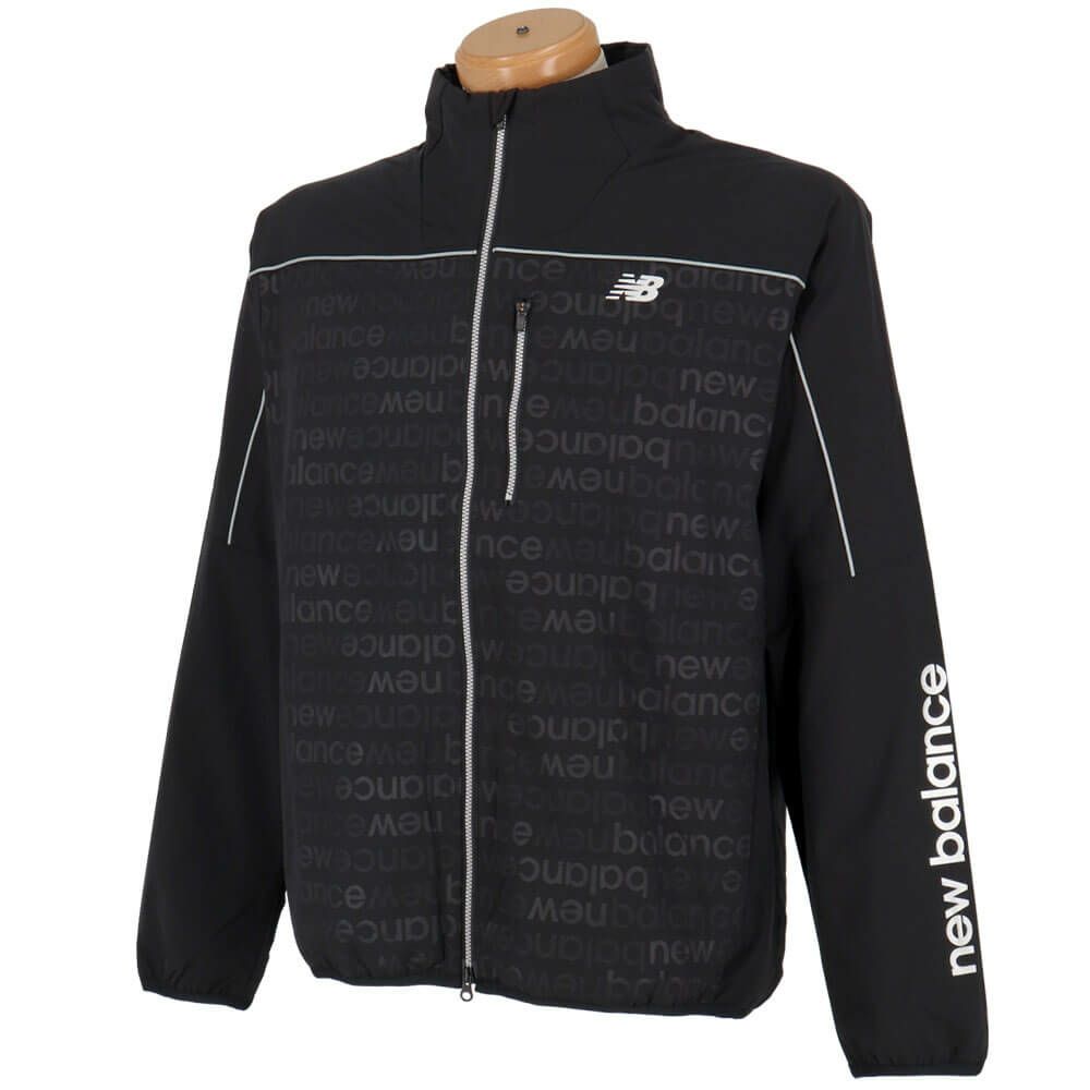 ニューバランスゴルフ　メンズ マットタフタ ロゴエンボス×ソリッド 長袖 ブルゾン 012-5220004　2025年モデル 詳細1 詳細4