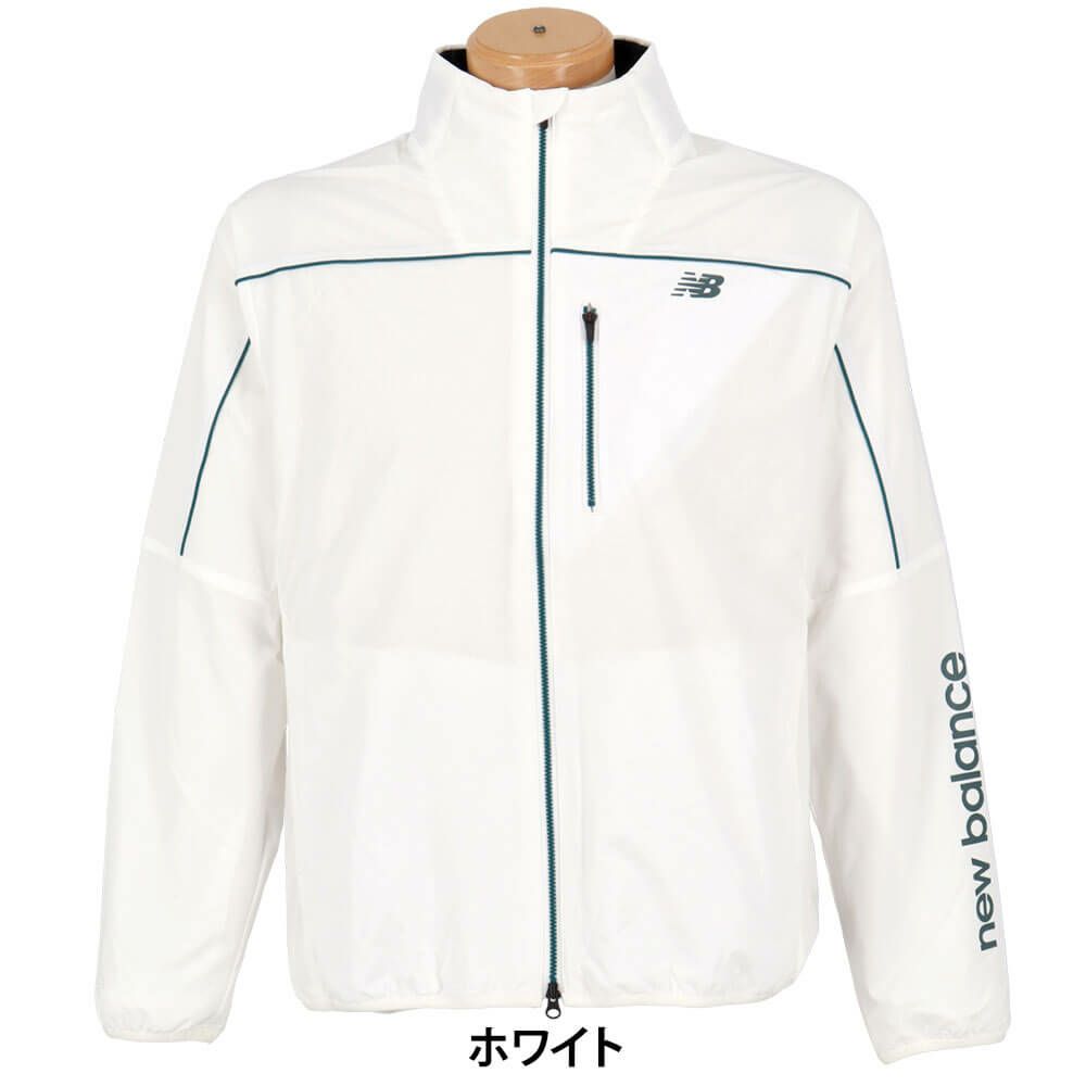 ニューバランスゴルフ　メンズ マットタフタ ロゴエンボス×ソリッド 長袖 ブルゾン 012-5220004　2025年モデル 詳細1 詳細5