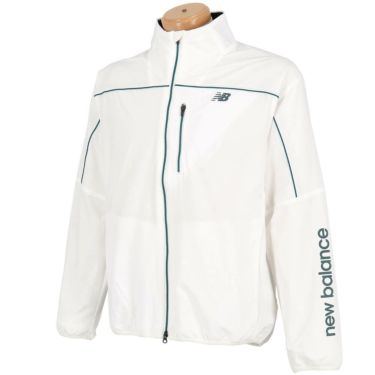 ニューバランスゴルフ　メンズ マットタフタ ロゴエンボス×ソリッド 長袖 ブルゾン 012-5220004　2025年モデル 詳細1 詳細7