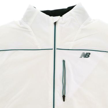 ニューバランスゴルフ　メンズ マットタフタ ロゴエンボス×ソリッド 長袖 ブルゾン 012-5220004　2025年モデル 詳細1 詳細9