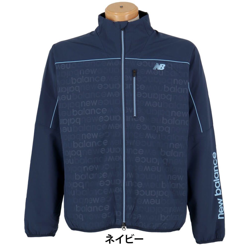 ニューバランスゴルフ　メンズ マットタフタ ロゴエンボス×ソリッド 長袖 ブルゾン 012-5220004　2025年モデル 詳細1 詳細12