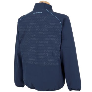 ニューバランスゴルフ　メンズ マットタフタ ロゴエンボス×ソリッド 長袖 ブルゾン 012-5220004　2025年モデル 詳細1 詳細13