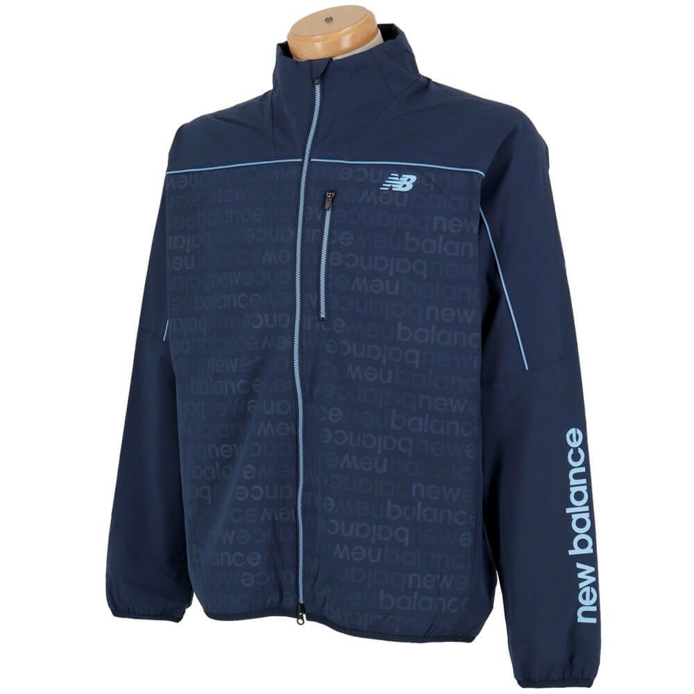 ニューバランスゴルフ　メンズ マットタフタ ロゴエンボス×ソリッド 長袖 ブルゾン 012-5220004　2025年モデル 詳細1 詳細14