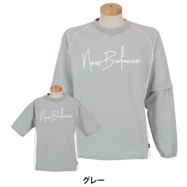 ニューバランスゴルフ　メンズ 袖脱着 クルーネック スニードジャケット 012-5221001　2025年モデル 詳細6