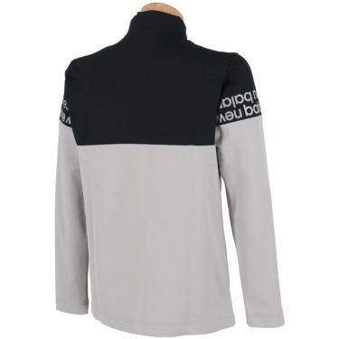 ニューバランスゴルフ　メンズ ベア天竺裏フリース 長袖 モックネック プルオーバー 012-5267007　2025年モデル 詳細1 詳細3