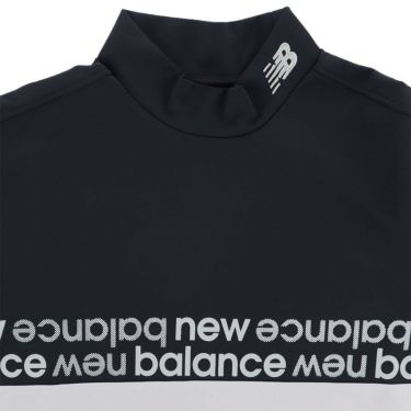 ニューバランスゴルフ　メンズ ベア天竺裏フリース 長袖 モックネック プルオーバー 012-5267007　2025年モデル 詳細1 詳細5