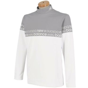 ニューバランスゴルフ　メンズ ベア天竺裏フリース 長袖 モックネック プルオーバー 012-5267007　2025年モデル 詳細1 詳細10