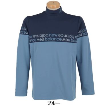 ニューバランスゴルフ　メンズ ベア天竺裏フリース 長袖 モックネック プルオーバー 012-5267007　2025年モデル 詳細1 詳細11