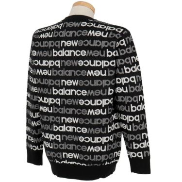 ニューバランスゴルフ　メンズ 長袖 クルーネック ニット セーター 012-5270004　2025年モデル 詳細1 詳細3