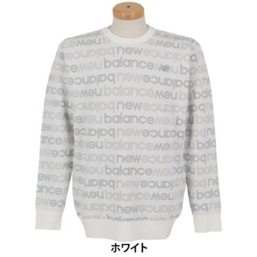 ニューバランスゴルフ　メンズ 長袖 クルーネック ニット セーター 012-5270004　2025年モデル 詳細1 詳細5