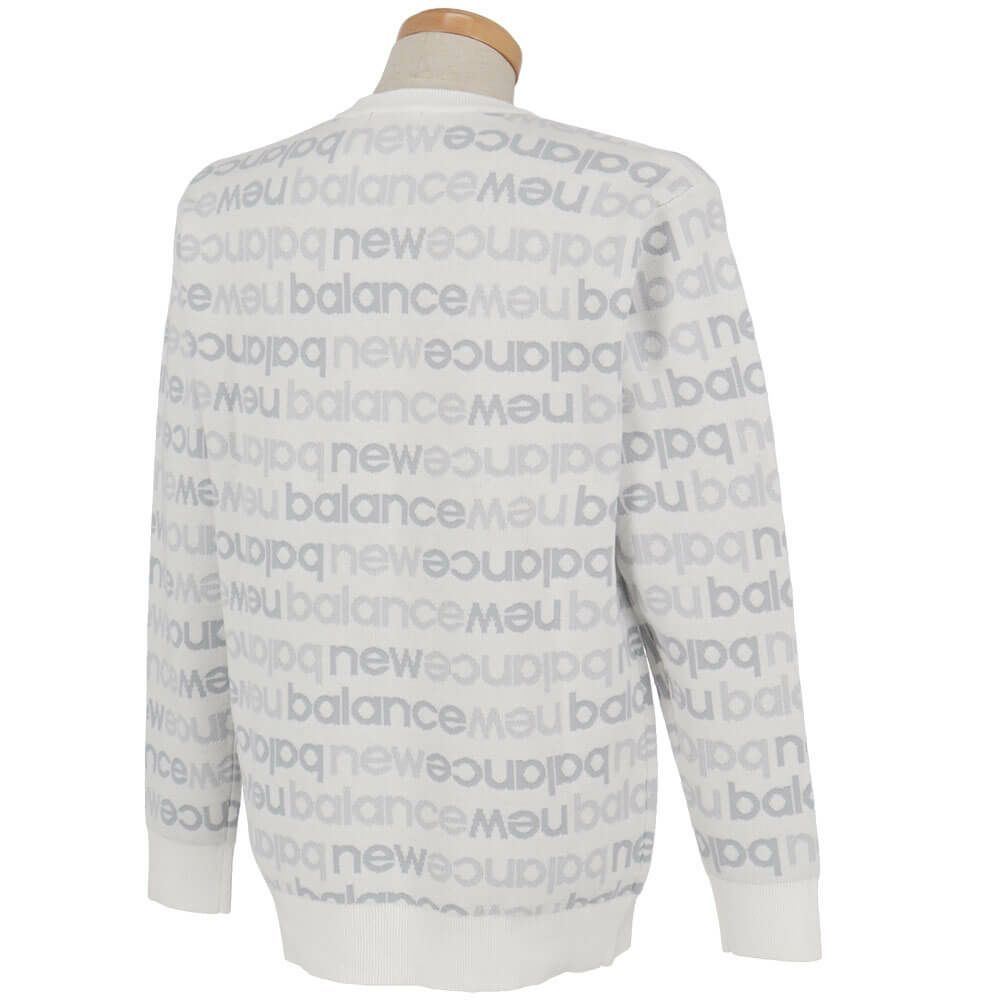 ニューバランスゴルフ　メンズ 長袖 クルーネック ニット セーター 012-5270004　2025年モデル 詳細1 詳細6