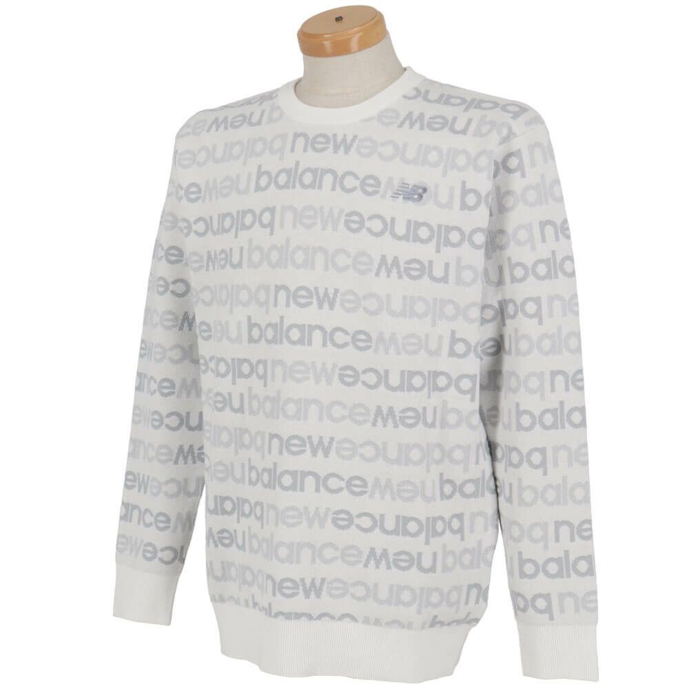 ニューバランスゴルフ　メンズ 長袖 クルーネック ニット セーター 012-5270004　2025年モデル 詳細1 詳細7
