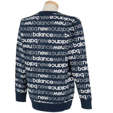 ニューバランスゴルフ　メンズ 長袖 クルーネック ニット セーター 012-5270004　2025年モデル 詳細1 詳細9