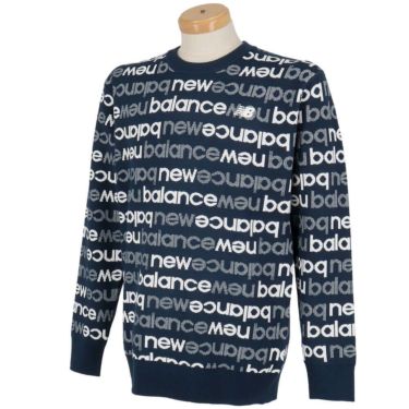ニューバランスゴルフ　メンズ 長袖 クルーネック ニット セーター 012-5270004　2025年モデル 詳細1 詳細10