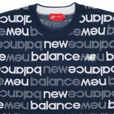 ニューバランスゴルフ　メンズ 長袖 クルーネック ニット セーター 012-5270004　2025年モデル 詳細1 詳細11