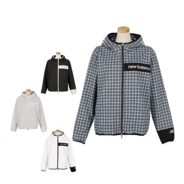 ニューバランスゴルフ　レディース 4WAYストレッチ ソフトシェル 長袖 フルジップ フーディー 012-5220502　2025年モデル 詳細1