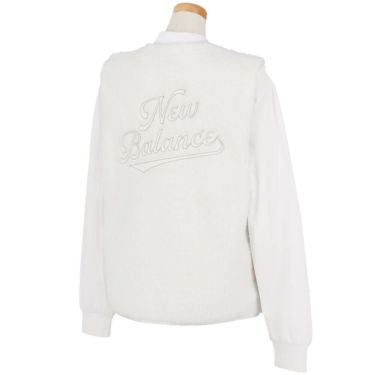 ニューバランスゴルフ　レディース クラッシュボア フルジップ ベスト 012-5258501　2025年モデル 詳細1 詳細6