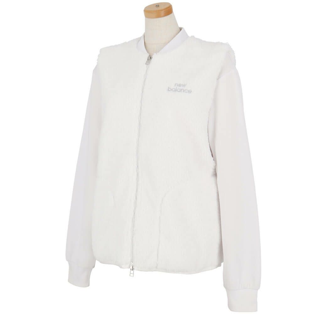 ニューバランスゴルフ　レディース クラッシュボア フルジップ ベスト 012-5258501　2025年モデル 詳細1 詳細7